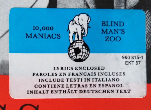 USED - 10,000 Maniacs - Blind Man's Zoo