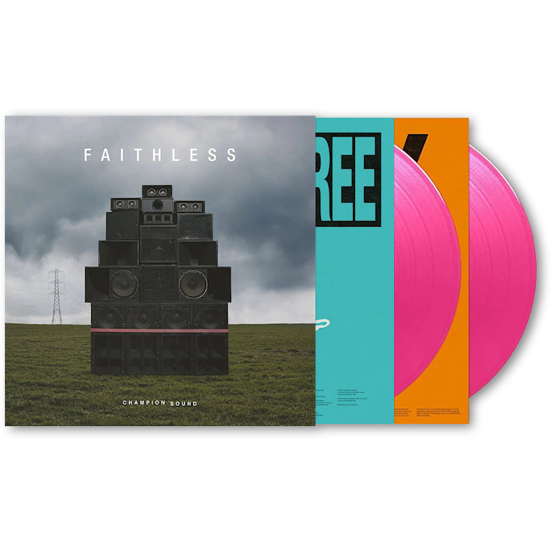 Faithless - Champion sound (Pink Vinyl LP)