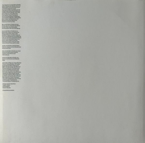 USED - The Departure - Dirty Words