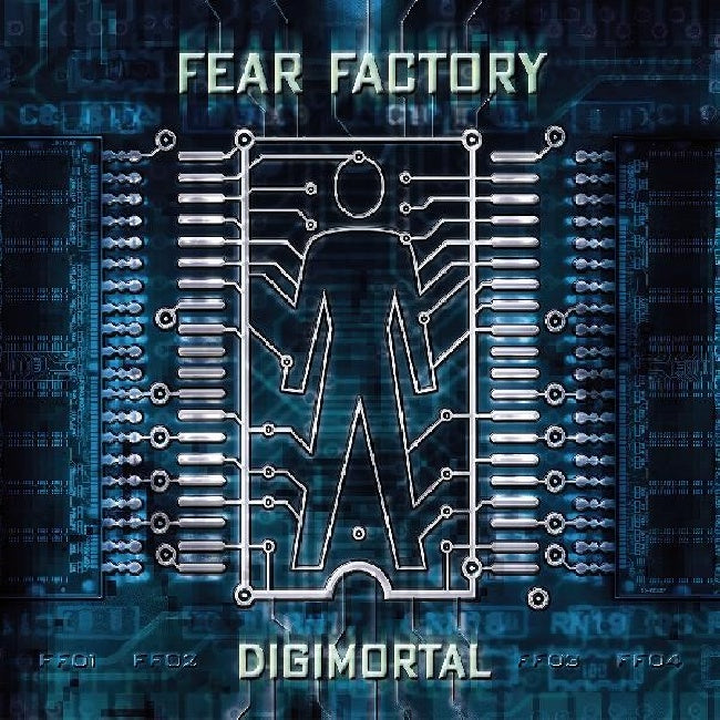 Fear Factory - Digimortal (25th Anniversary Edition) (Blue Splatter vinyl LP)