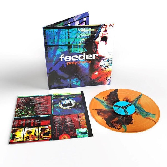 Feeder - Polythene (Orange Coloured Vinyl LP)