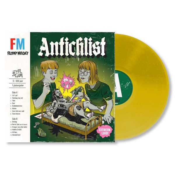 Fleddy Melculy - Antichlist (Yellow LP)