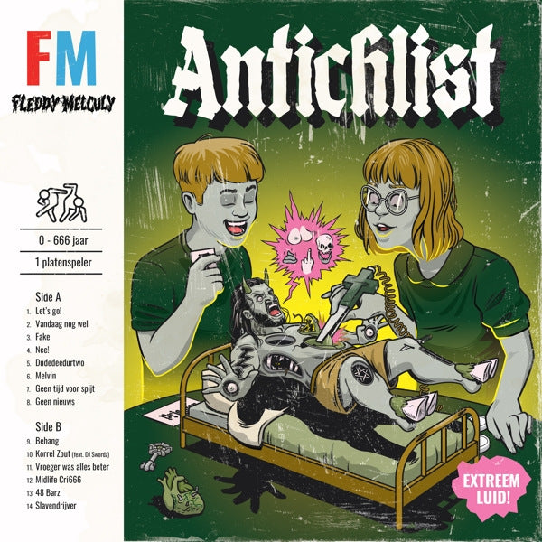 Fleddy Melculy - Antichlist (Yellow LP)