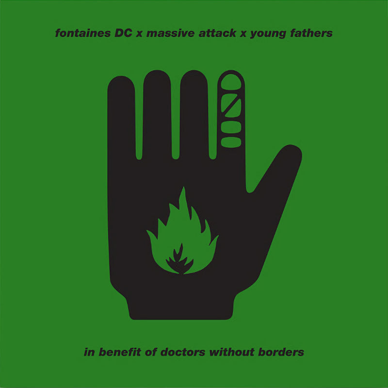 Fontaines DC X Massive Attack X Young Fathers - Ceasefire (Coloured 12")