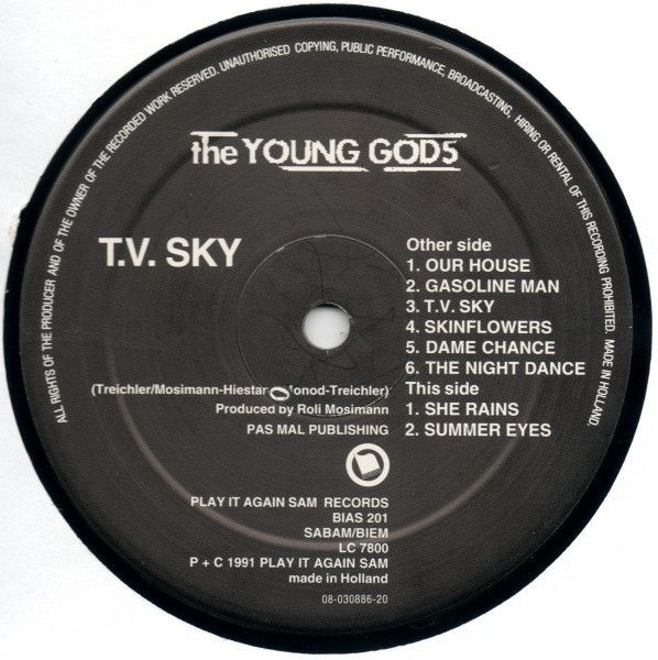 USED - The Young Gods - T.V. Sky