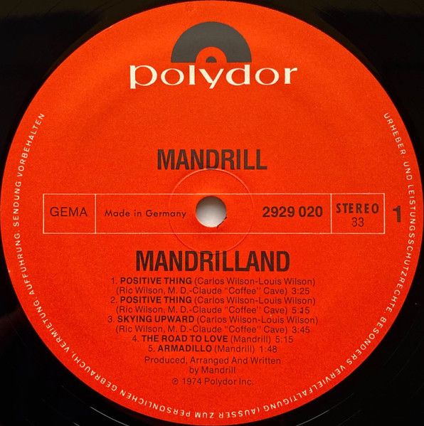 USED - Mandrill - Mandrilland