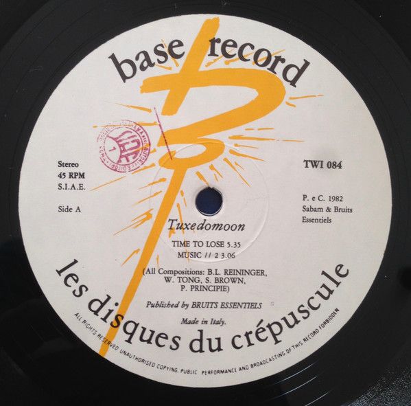 USED - Tuxedomoon - Time To Lose / Blind