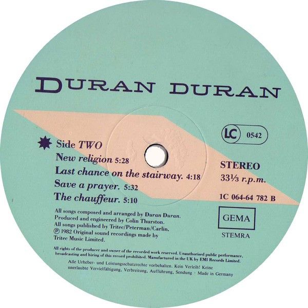 USED - Duran Duran - Rio