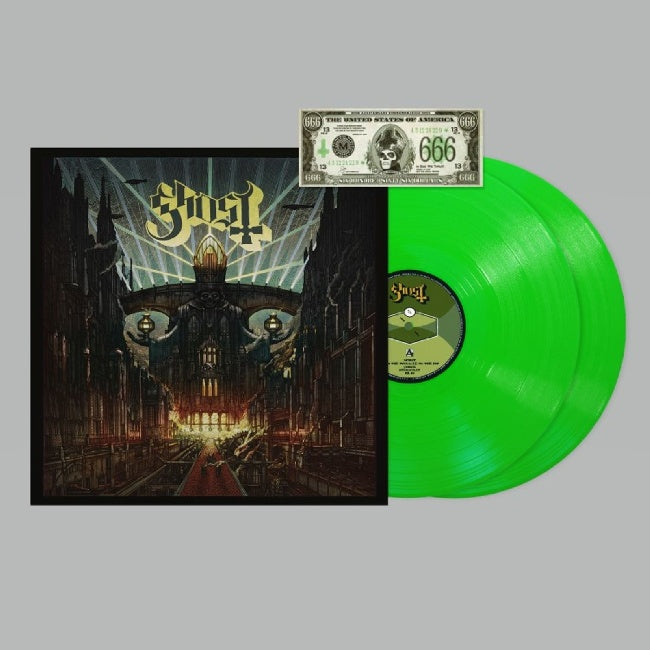 Ghost - Meliora Deluxe (Neon Green Vinyl LP)