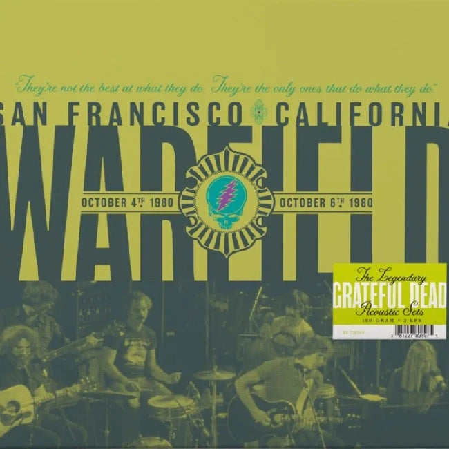 Grateful Dead - The Warfield, San Francisco, CA Oct 4 & 6, 1980 (LP)