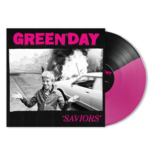 Green Day - Saviors (Pink/Black Marbled Vinyl)