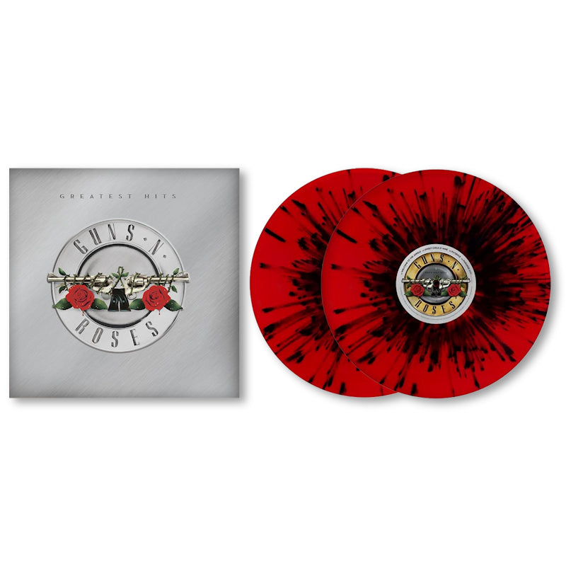 Guns N' Roses - Greates Hits (Red & Black Splatter Vinyl LP)