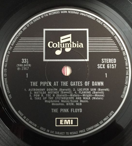 USED - Pink Floyd - The Piper At The Gates Of Dawn
