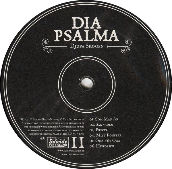 USED - Dia Psalma - Djupa Skogen