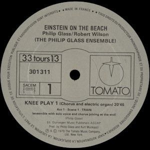 USED - Philip Glass - Einstein On The Beach