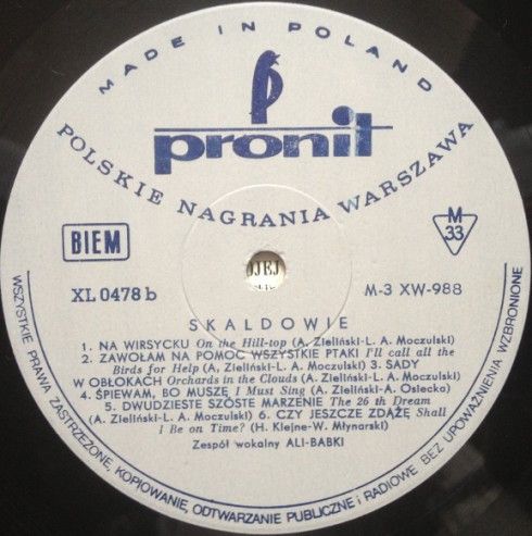 USED - Skaldowie - Wszystko Mi Mówi, Że Mnie Ktoś Pokochał