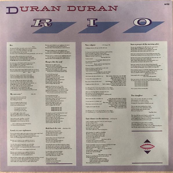 USED - Duran Duran - Rio