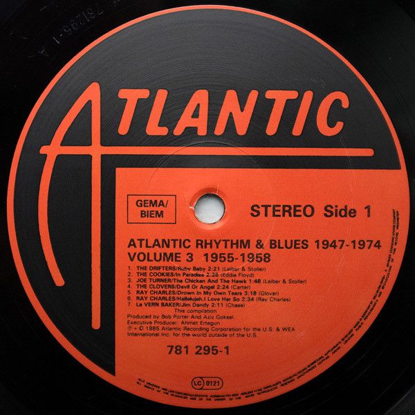 USED - Various - Atlantic Rhythm And Blues 1947-1974