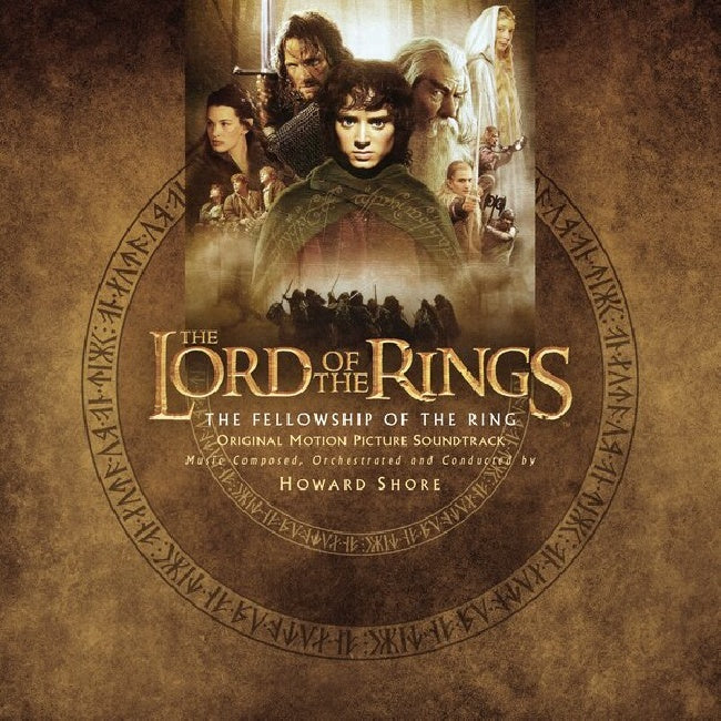 Howard Shore - The Lord Of The Rings: The Fellowship Of The Ring (Clear Vinyl LP)