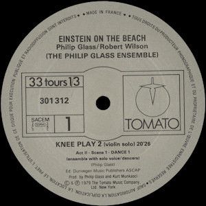 USED - Philip Glass - Einstein On The Beach