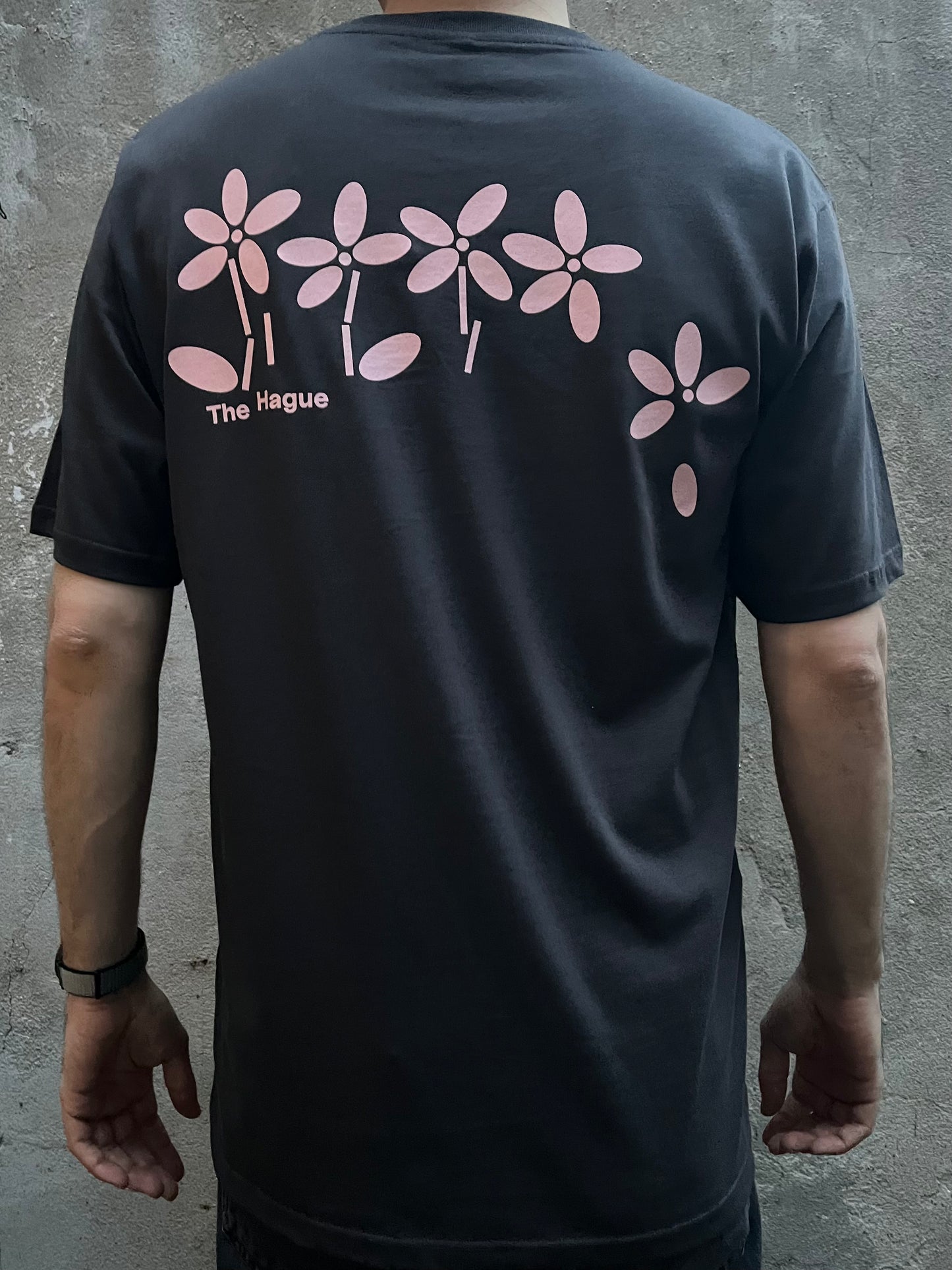 3345 Shirt Classic Deep Grey Pink