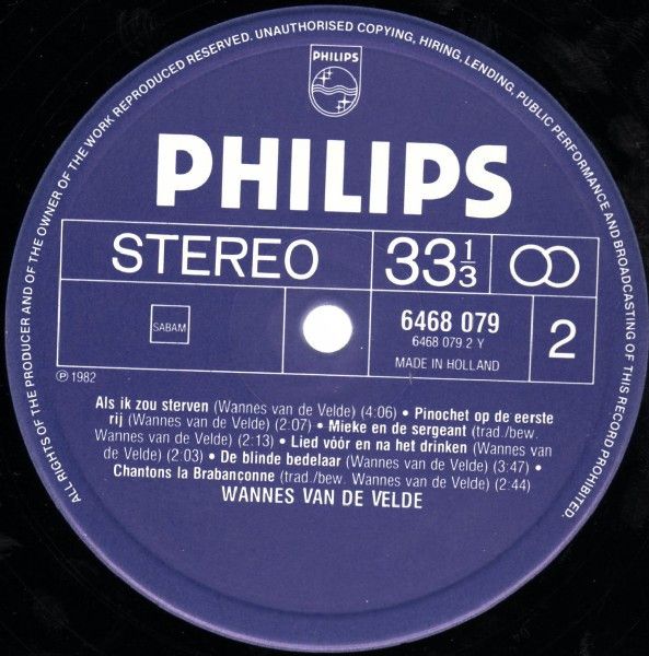 USED - Wannes Van De Velde - Stadsgedachten