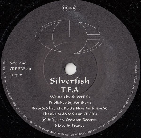 USED - Silverfish - Organ Fan