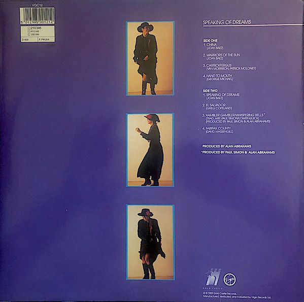 USED - Joan Baez - Speaking Of Dreams