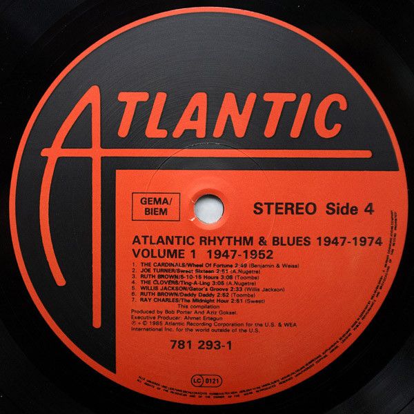 USED - Various - Atlantic Rhythm And Blues 1947-1974