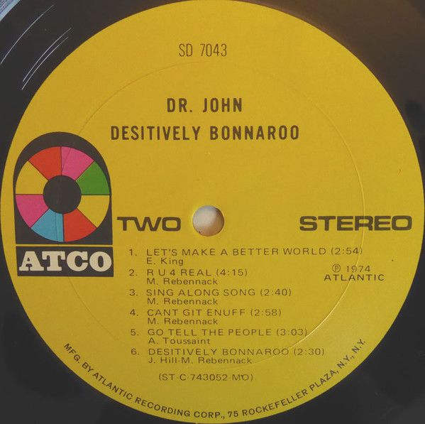 USED - Dr. John - Desitively Bonnaroo
