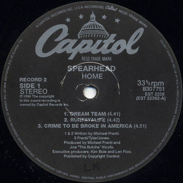 USED - Spearhead - Home