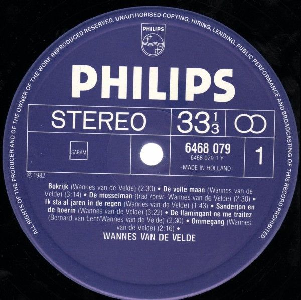 USED - Wannes Van De Velde - Stadsgedachten