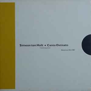 USED - Simeon Ten Holt - Canto Ostinato