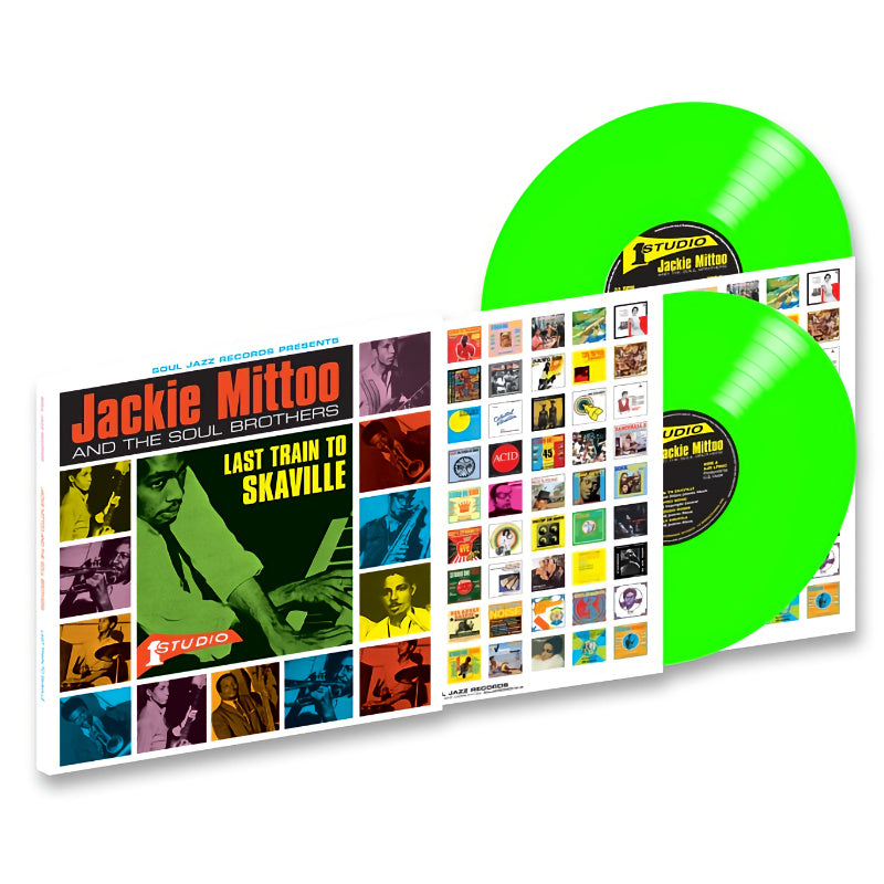 Jackie and the Soul Brothers Mittoo - Last Train To Skaville (Transparent Green LP)