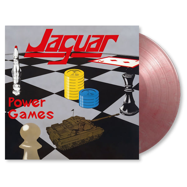 Jaguar - Power Games (Red & Silver LP)