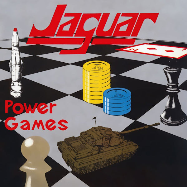 Jaguar - Power Games (Red & Silver LP)