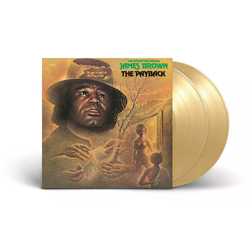 James Brown - The Payback (LIMITED TRANSPARENT BEER VINYL LP)