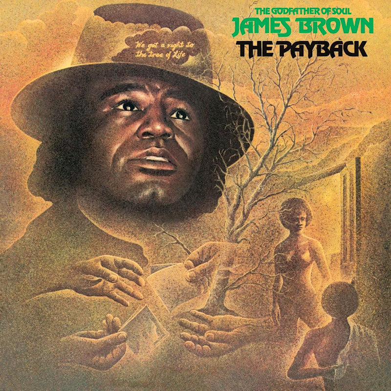 James Brown - The Payback (LIMITED TRANSPARENT BEER VINYL LP)