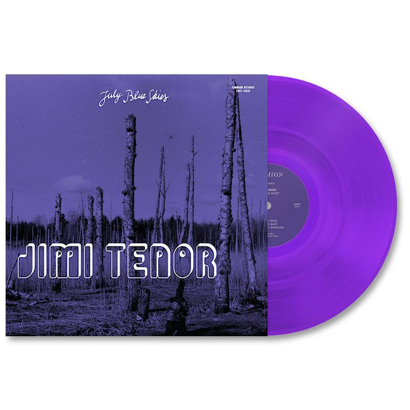 Jimi Tenor & Cold Diamond & Mink - July Blue Skies (Violet Smoke Coloured LP)