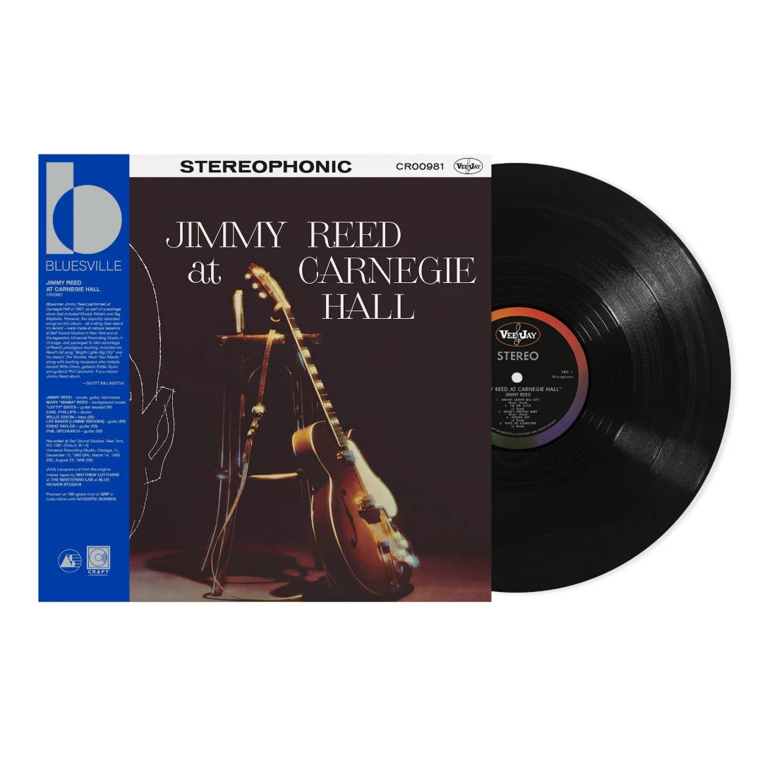 Jimmy Reed - Jimmy Reed At Carnegie Hall (Bluesville Acoustic Sounds Series LP)