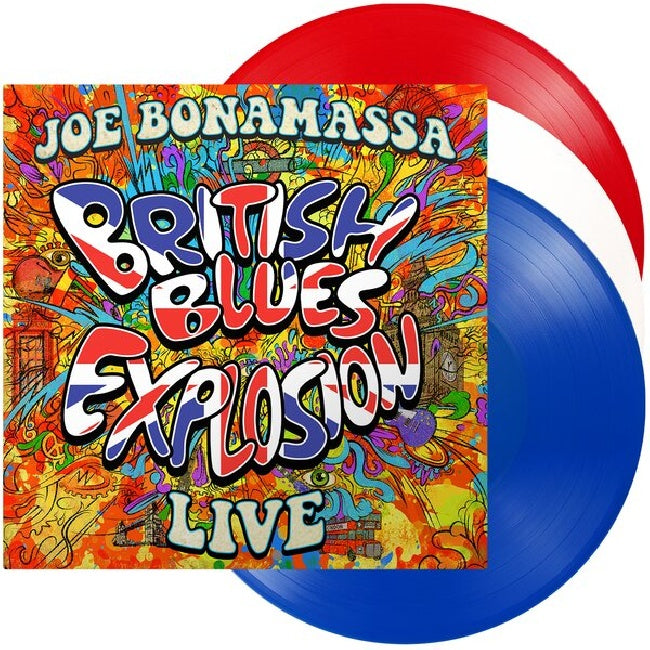 Joe Bonamassa - British Blues Explosion Live (Red, White & Blue Vinyl LP)