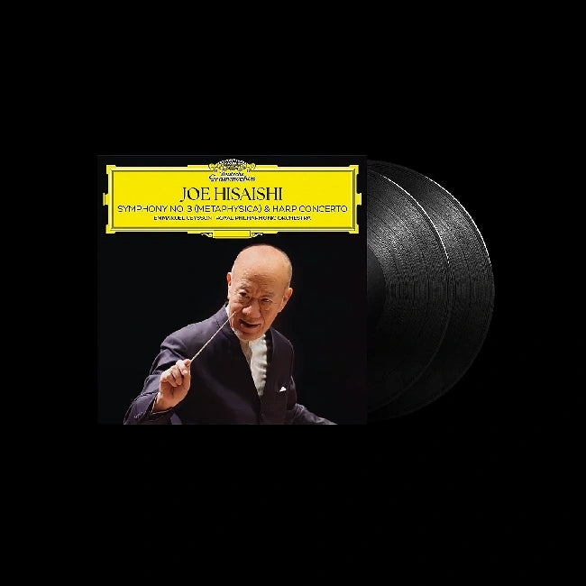 Joe Hisaishi, Royal Philharmonic Orchestra, Emmanu - Symphony No.3 (Metaphysica) & Harp Concerto (LP)