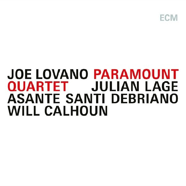 Joe Lovano & Julian Lage & Asante Santi Debriano & Will Calhoun - Paramount Quartet (LP)