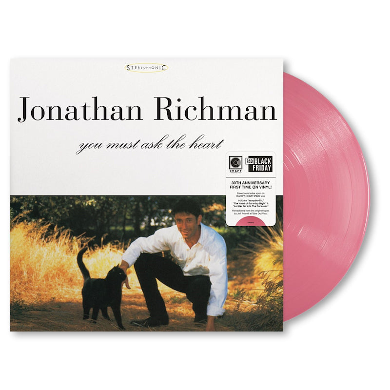 Jonathan Richman - You Must Ask The Heart (30th Anniversary Edition) (“Candy-Heart” Pink Vinyl LP)
