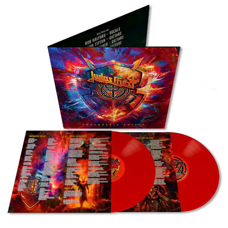 Judas Priest - Invincible Shield (Red LP)
