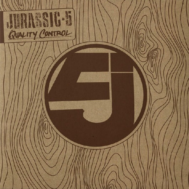 Jurassic 5 - Quality Control (25th Anniversary Edition) (Wood Grained Coloured vinyl LP)