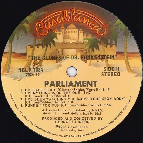 USED - Parliament - The Clones Of Dr. Funkenstein