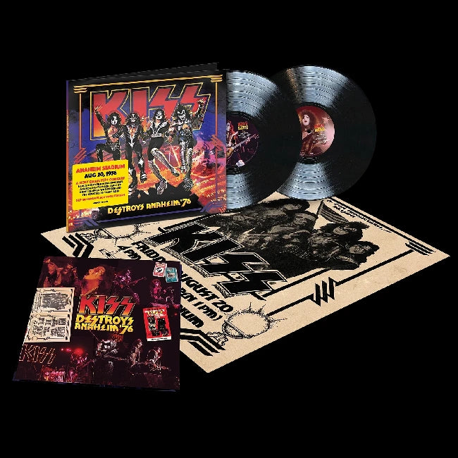Kiss - Destroys Anaheim 76 (50th Anniversary Edition) (LP)