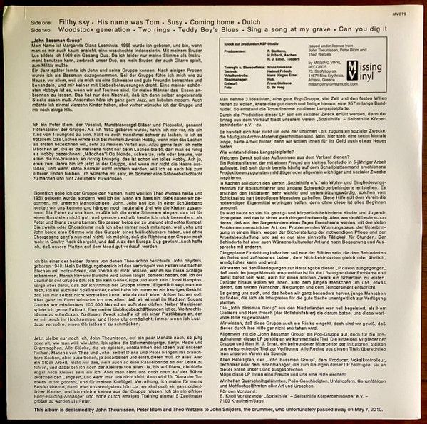 USED - John Bassman Group - Filthy Sky
