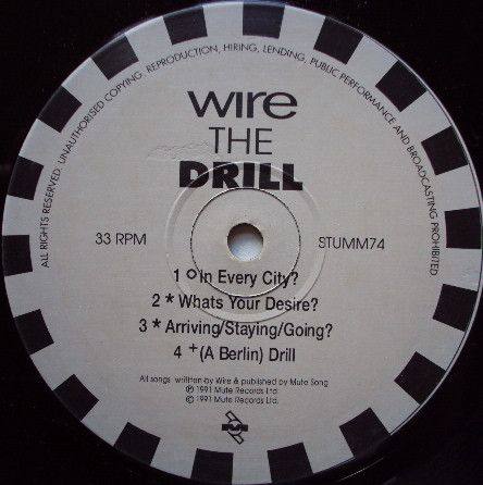USED - Wire - The Drill